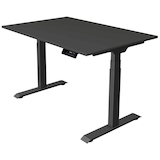 Artikelbild 1 für Kerkmann Move 1 stable elektrisch höhenverstellbarer Schreibtisch anthrazit rechteckig, T-Fuß-Gestell grau 120,0 x 80,0 cm, Artikelnummer 751087