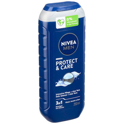 Artikelbild 3 für NIVEA MEN Protect & Care Duschgel & Shampoo 250 ml, Artikelnummer 627584