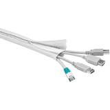 Artikelbild 1 für goobay Kabelmantel CM WireSleeve weiß 180,0 cm x 8,5 cm, 1 St., Artikelnummer 104450