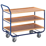 Artikelbild 1 für Rollcart Tischwagen 06-7036 blau 60,0 x 117,0 x 99,0 cm, Artikelnummer 277261