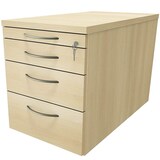 Artikelbild 1 für fm fastline Rollcontainer königsahorn 4 Auszüge 43,6 x 80,0 x 52,0 cm, Artikelnummer 160331