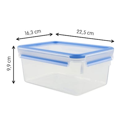 Artikelbild 4 für emsa Frischhaltedose CLIP & CLOSE 9,9 cm hoch transparent 2,2 l, 1 St., Artikelnummer 669947