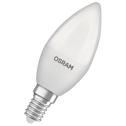 Artikelbild 2 für OSRAM LED-Lampen Base CLASSIC B40 Multipack E14 4,9 W matt, 3 St., Artikelnummer 144248