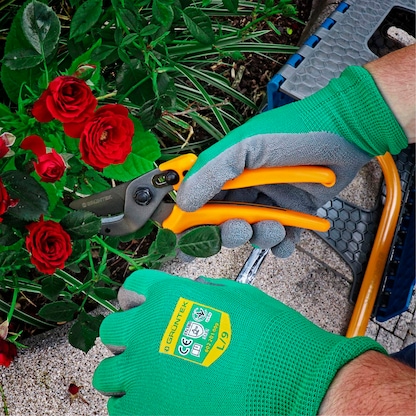 Artikelbild 8 für GRÜNTEK® unisex Gartenhandschuhe grün Größe 9, 5 Paar, Artikelnummer 316798