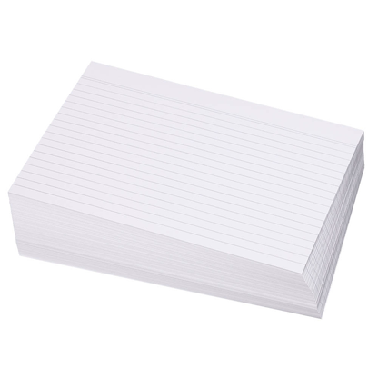 Artikelbild 3 für Karteikarten DIN A5 weiß liniert, 100 St., Artikelnummer 432435