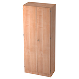 Artikelbild 1 für HAMMERBACHER Aktenschrank Haziender, V6100/N/N/SG nussbaum 4 Fachböden 80,0 x 42,0 x 200,4 cm, Artikelnummer 630487
