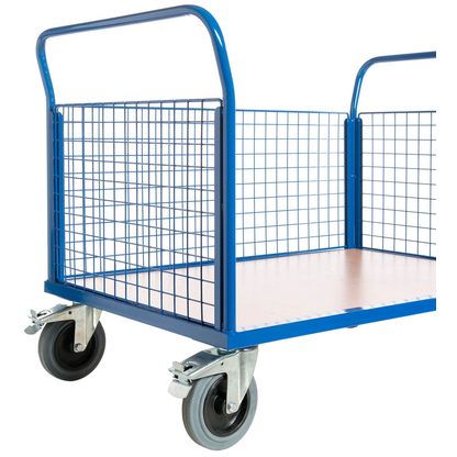 Artikelbild 4 für Rollcart Paketwagen 02-6098 blau 80,0 x 137,0 x 99,0 cm, Artikelnummer 277362
