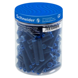 Artikelbild 1 für Schneider Tintenpatronen für Füller blau, 100 St., Artikelnummer 276331