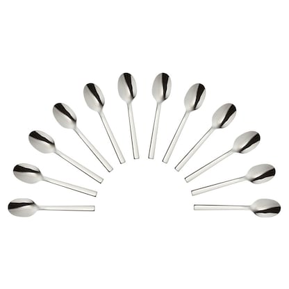 Artikelbild für solex® Kaffeelöffel Maya silber, 12 St., Artikelnummer 986786