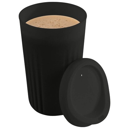 Artikelbild 3 für APS Mehrweg-Kaffeebecher TO GO schwarz 0,4 l, 1 St., Artikelnummer 198737
