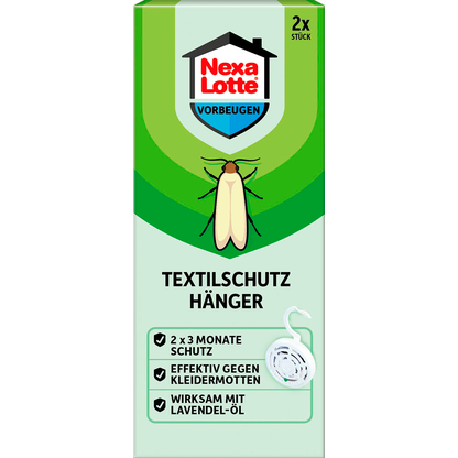 Artikelbild für Nexa Lotte® Mottenschutz Textilschutz Hänger weiß, 2 St., Artikelnummer 641627