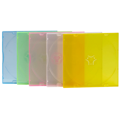 Artikelbild 3 für MediaRange 1er CD-/DVD-Hüllen farbsortiert, 20 St., Artikelnummer 347397