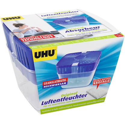 Artikelbild für UHU Original Raumentfeuchter blau, 450,0 g, Artikelnummer 429633