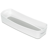 Artikelbild 1 für LEITZ MyBox Aufbewahrungsbox 0,6 l perlweiß/grau 30,7 x 10,5 x 5,5 cm, 1 St., Artikelnummer 403194