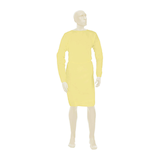 Artikelbild 1 für Meditrade® unisex Schutzkittel BeeSana® gelb Größe 136 10 St., Artikelnummer 242358