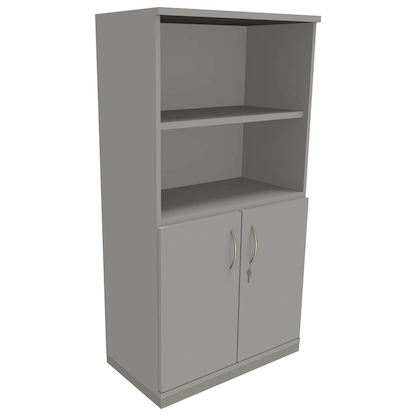 Artikelbild für fm Regalschrank Sidney, 4260267328897 lichtgrau 80,0 x 44,2 x 151,7 cm, 1 St., Artikelnummer 510083