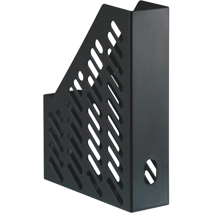 Artikelbild 4 für office discount Stehsammler 1601-DO-13D schwarz Kunststoff, DIN A4, 1 St., Artikelnummer 831547