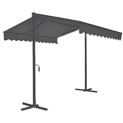 Artikelbild für Garden Pleasure Standmarkise grau 300,0 x 300,0 cm, Artikelnummer 544591