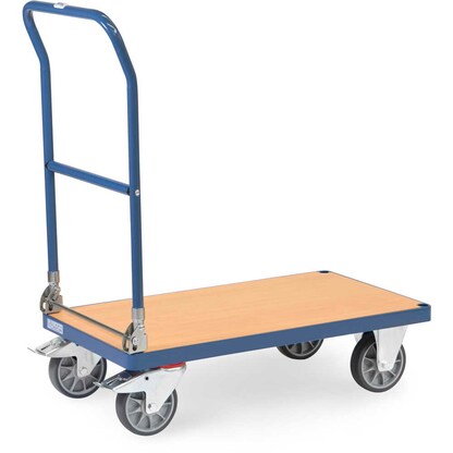 Artikelbild 2 für fetra Transportwagen 2502 blau 70,9 x 112,5 x 99,0 cm bis 600,0 kg, Artikelnummer 746569