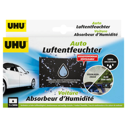 Artikelbild 2 für UHU Auto-Entfeuchter schwarz, 1x 300,0 g, Artikelnummer 429641