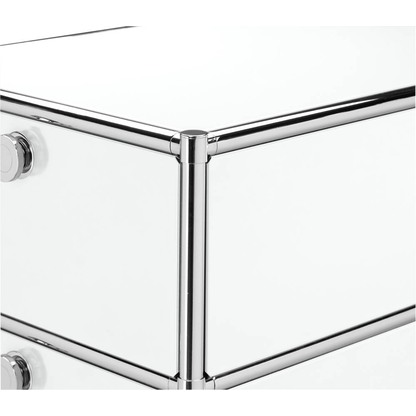 Artikelbild 7 für viasit System4 Rollcontainer weiß 3 Auszüge 42,0 x 78,0 x 62,0 cm, Artikelnummer 214130