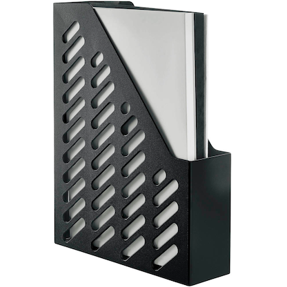 Artikelbild 6 für office discount Stehsammler 1601-DO-13D schwarz Kunststoff, DIN A4, 1 St., Artikelnummer 831547