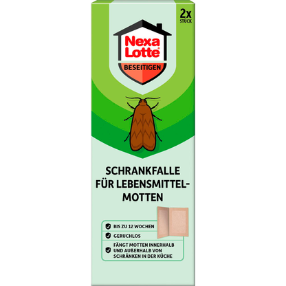 Artikelbild für Nexa Lotte® Mottenschutz Lebensmittel braun, 2 St., Artikelnummer 641677