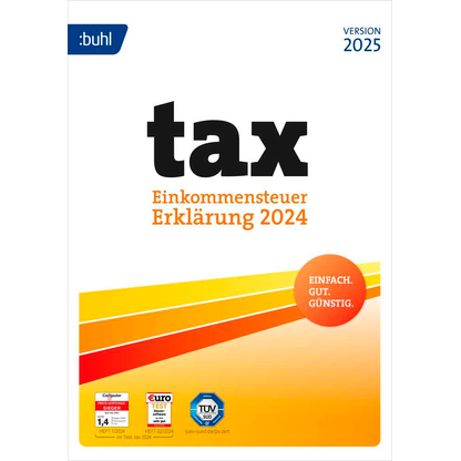 Artikelbild für WISO tax 2025 (für das Steuerjahr 2024) Software Vollversion (Download-Link), Artikelnummer 512979