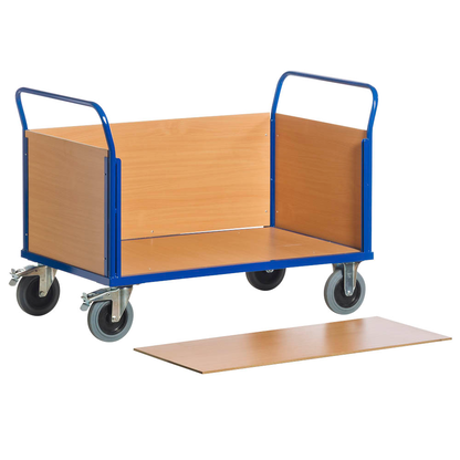 Artikelbild für Rollcart Transportwagen 02-6107 blau 70,0 x 117,0 x 99,0 cm bis 600,0 kg, Artikelnummer 276966
