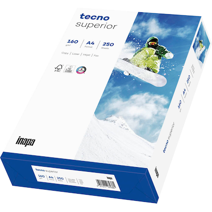 Artikelbild 2 für tecno Kopierpapier superior DIN A4 160 g/qm 250 Blatt, Artikelnummer 779944