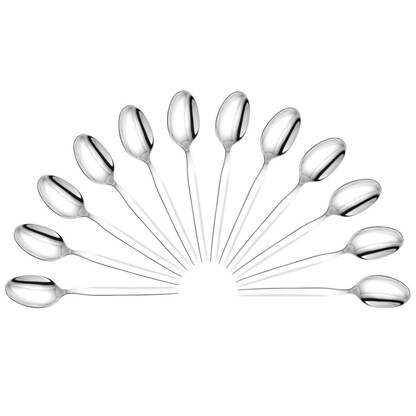 Artikelbild für solex® Löffel Skai silber, 12 St., Artikelnummer 986859