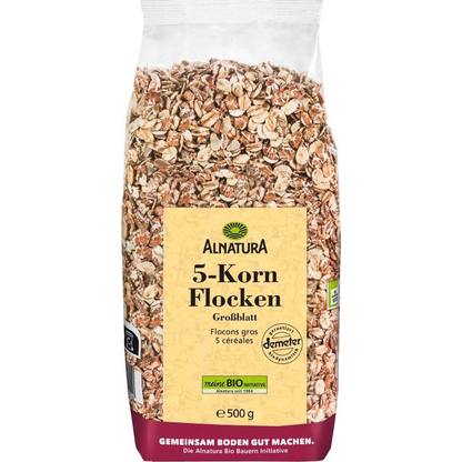 Artikelbild für ALNATURA Bio 5-Korn Müsli 500,0 g, 1 St., Artikelnummer 293059