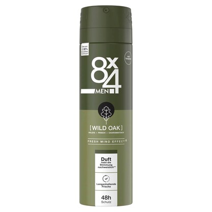Artikelbild für 8x4 WILD OAK Deo-Spray 150,0 ml, Artikelnummer 578607