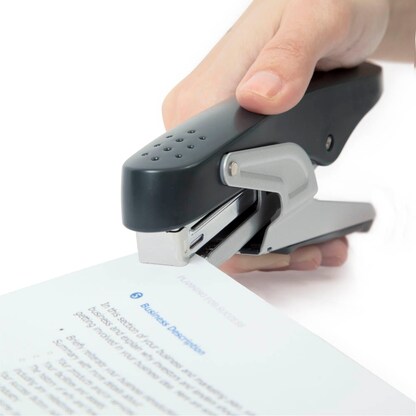 Artikelbild 2 für RAPESCO® Heftzange ECO Beluga schwarz, 1 St., Artikelnummer 700577