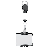 Artikelbild 1 für DURABLE Ausweishalter Jojo EXTRA STRONG 868901, Schlüsselring, schwarz, 1 St., Artikelnummer 745824