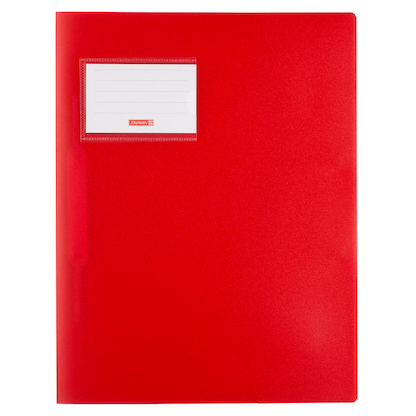Artikelbild für BRUNNEN Schnellhefter FACT!pp Kunststoff rot transluzent DIN A4, 1 St., Artikelnummer 757464