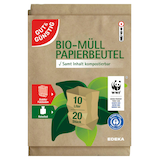 Artikelbild 1 für GUT&GÜNSTIG Biomüllbeutel 10,0 l braun, 20 St., Artikelnummer 988903