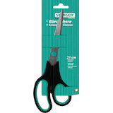 Artikelbild 1 für STANGER Schere stainless schwarz-grün 21,0 cm, Artikelnummer 693418