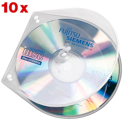 Artikelbild für VELOFLEX 1er CD-/DVD-Hüllen VELOBOX transparent, 10 St., Artikelnummer 166468