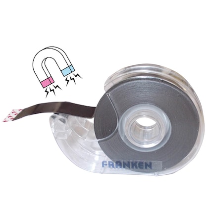 Artikelbild für FRANKEN Magnetband selbstklebend schwarz 1,9 cm x 8,0 m, 1 St., Artikelnummer 532364