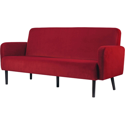 Artikelbild 2 für meet powered by PAPERFLOW 3-Sitzer Sofa LISBOA rot schwarz Stoff 176,0 x 81,5 x 83,0 cm, 1 St., Artikelnummer 851313