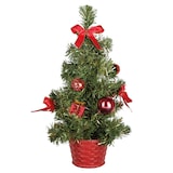 Artikelbild 1 für Idena Baum 10 LED Dekoleuchte rot, 1 St., Artikelnummer 105169