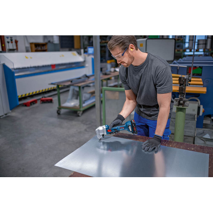 Artikelbild 5 für AKTION: BOSCH Professional GNA 18V-16 E Akku-Blechschere 18,0 V, mit 2 Akkus mit Prämie nach Registrierung, Artikelnummer 139214