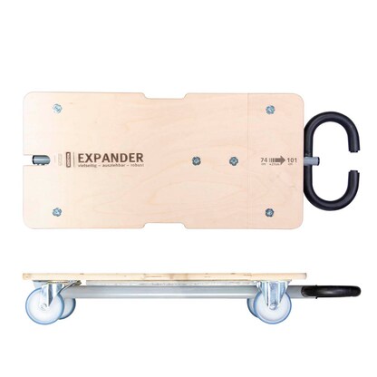 Artikelbild 5 für WAGNER® design yourself Transportwagen STAR CARRIER EXTENDABLE MM 1333 birke 37,0 x 74,0 x 14,5 cm bis 200,0 kg, Artikelnummer 418497