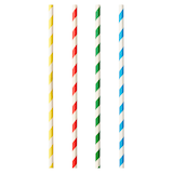 Artikelbild 1 für 100 PAPSTAR Strohhalme pure farbsortiert, Artikelnummer 130843
