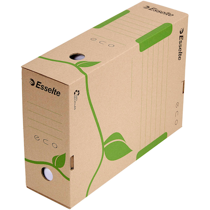 Artikelbild 12 für Esselte Archivboxen ECO braun 10,0 x 23,3 x 32,7 cm, 25 St., Artikelnummer 515087