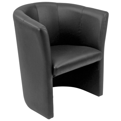 Artikelbild für Nowy Styl Besuchersessel Club schwarz beige Leder 70,0 x 63,0 x 77,0 cm, 1 St., Artikelnummer 487001