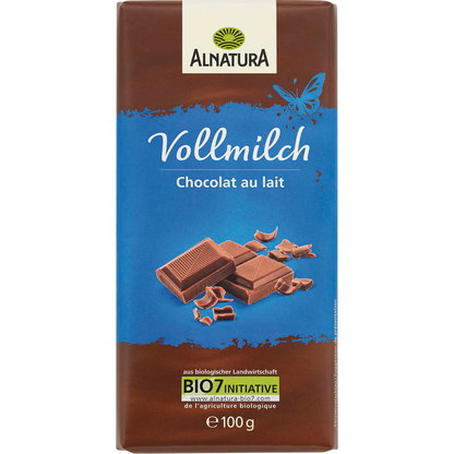 Artikelbild für ALNATURA Bio Vollmilch Schokolade 100,0 g, Artikelnummer 482202