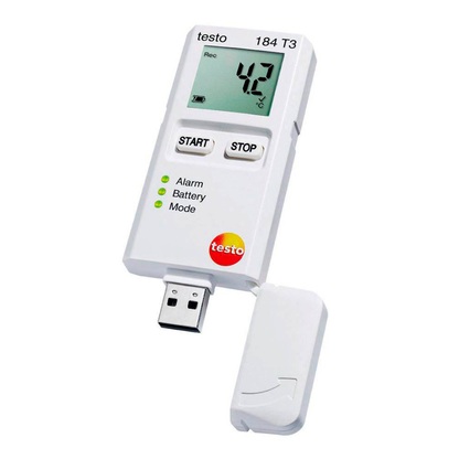 Artikelbild 2 für testo 184 T1 Temperatur-Datenlogger weiß, Artikelnummer 429328