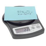 Artikelbild 1 für MAUL Briefwaage MAULalpha schwarz für max. 2,0 kg, Artikelnummer 237388